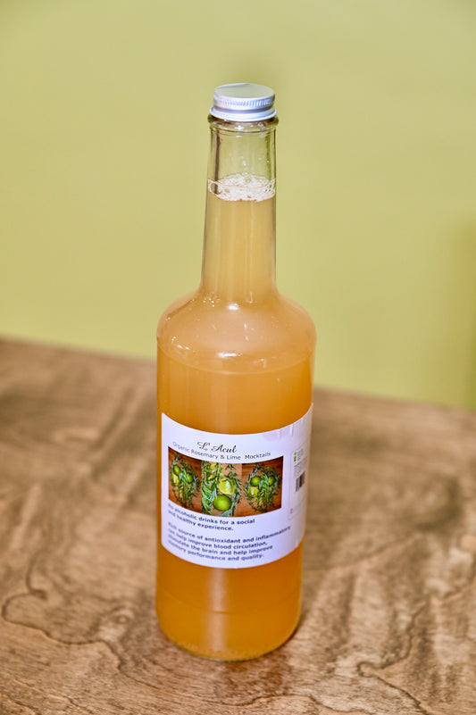 Organic Rosemary & Lime Mocktails