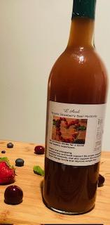 Organic Strawberry-Basil Mocktails